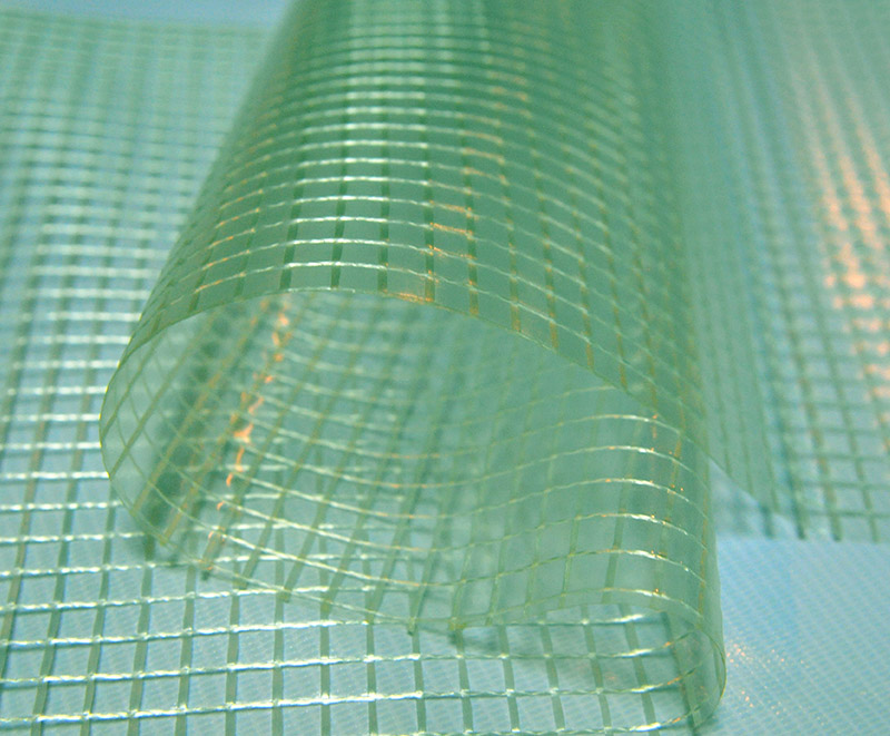 Зеленый белый прозрачный прозрачный поливинилхлоридный ламинированный сетчатый брезент